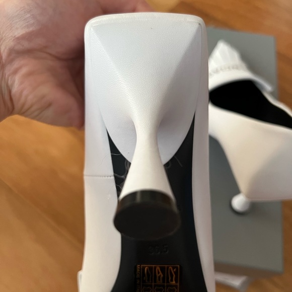 Balenciaga logo fringe knife toe pump - Picture 5 of 12